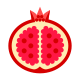 Pomegranates, raw
